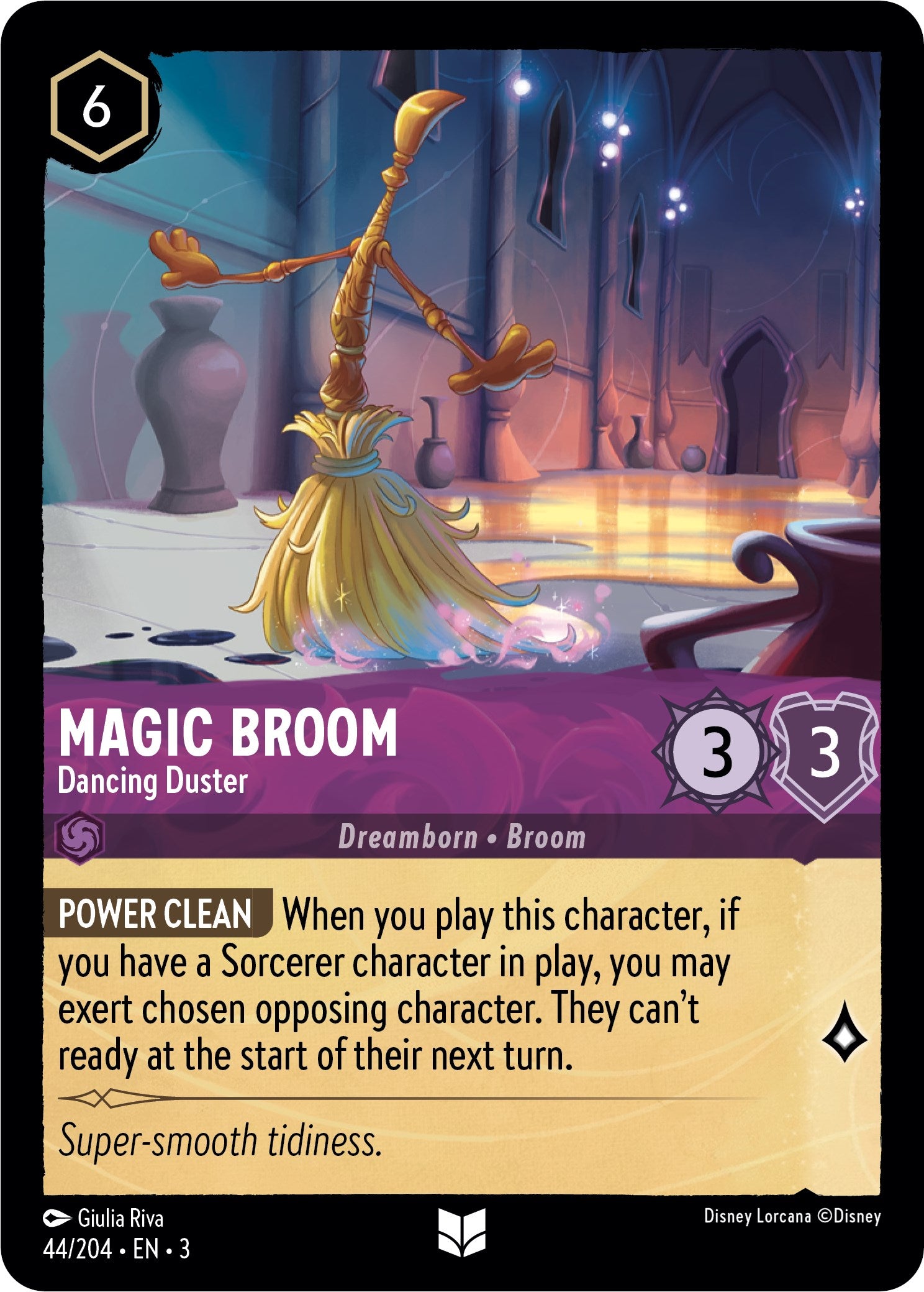 Magic Broom - Dancing Duster (44/204) [Into the Inklands] | Webway Games