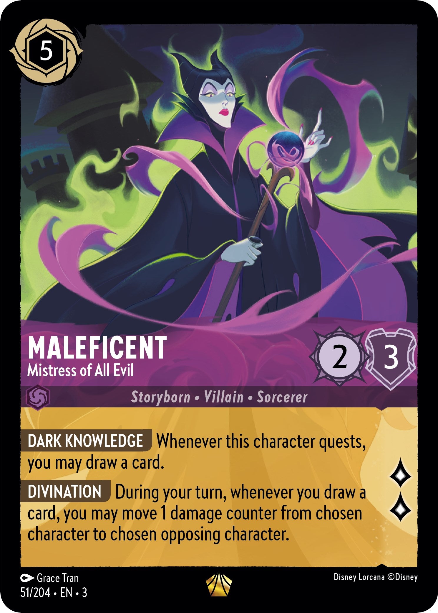 Maleficent - Mistress of All Evil (51/204) [Into the Inklands] | Webway Games