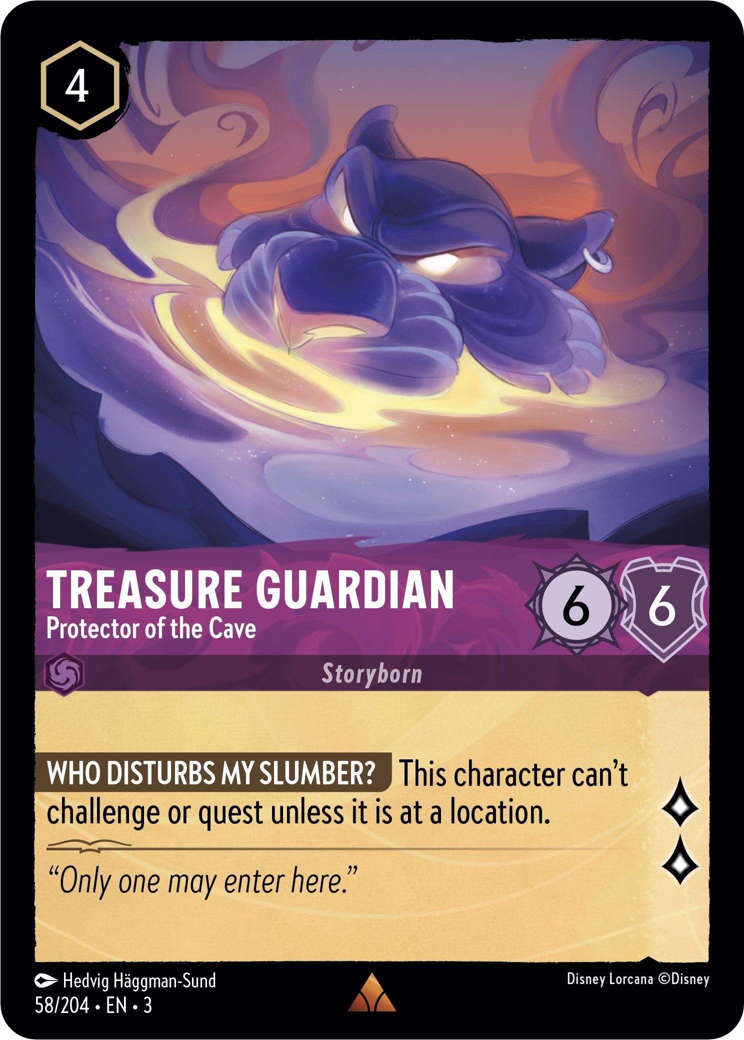 Treasure Guardian - Protector of the Cave (58/204) [Into the Inklands] | Webway Games