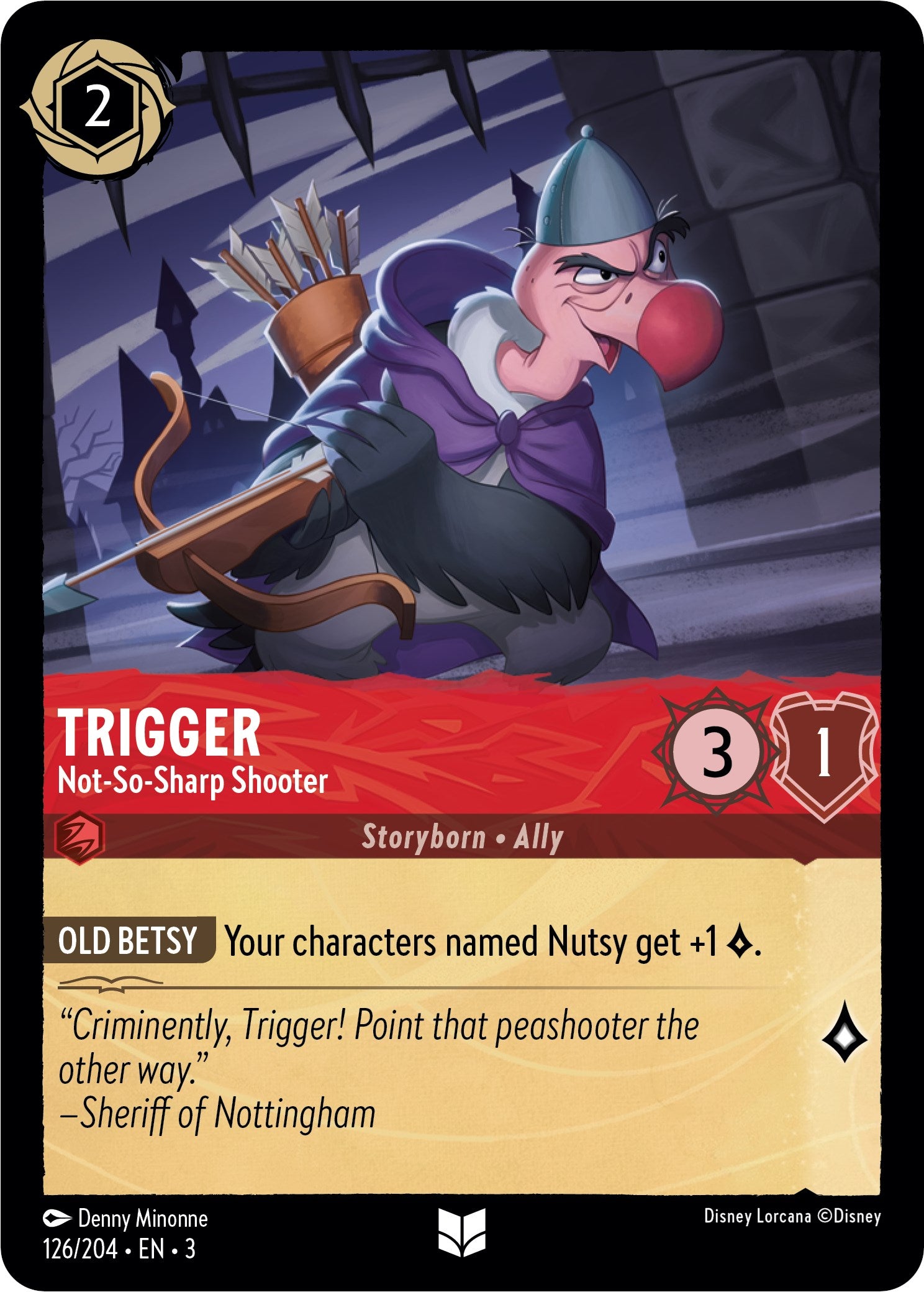 Trigger - Not-So-Sharp Shooter (126//204) [Into the Inklands] | Webway Games