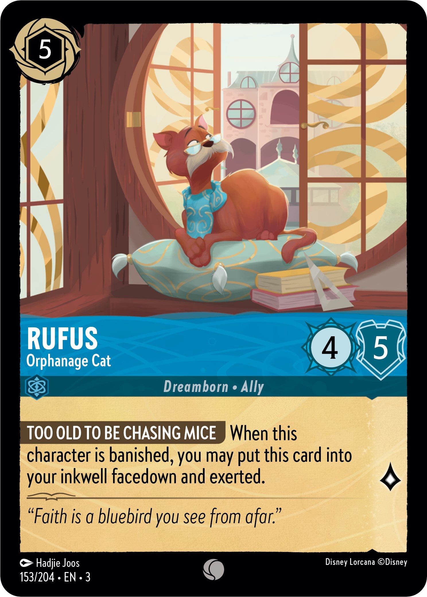 Rufus - Orphanage Cat (153/204) [Into the Inklands] | Webway Games
