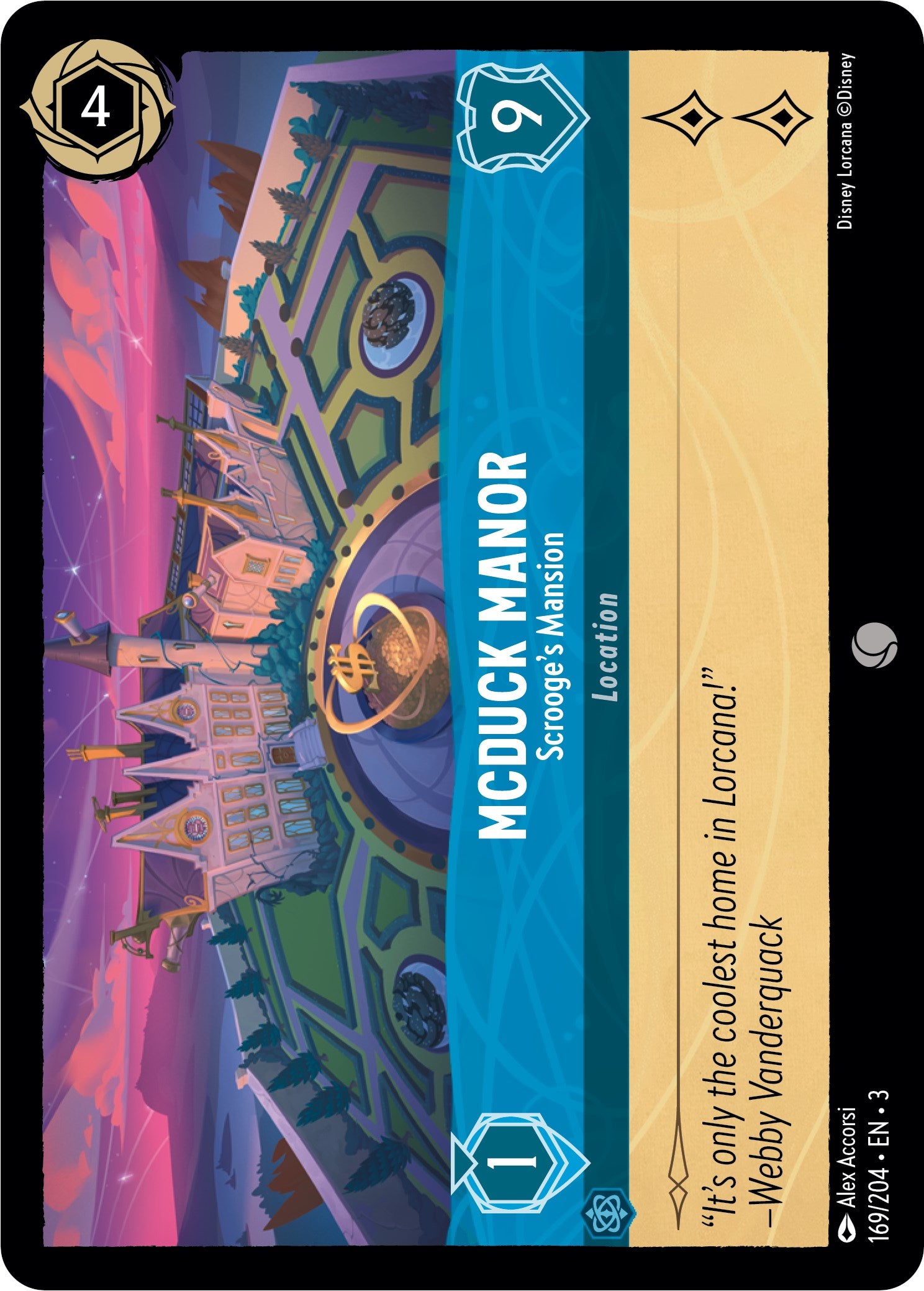 McDuck Manor - Scrooge's Mansion (169/204) [Into the Inklands] | Webway Games