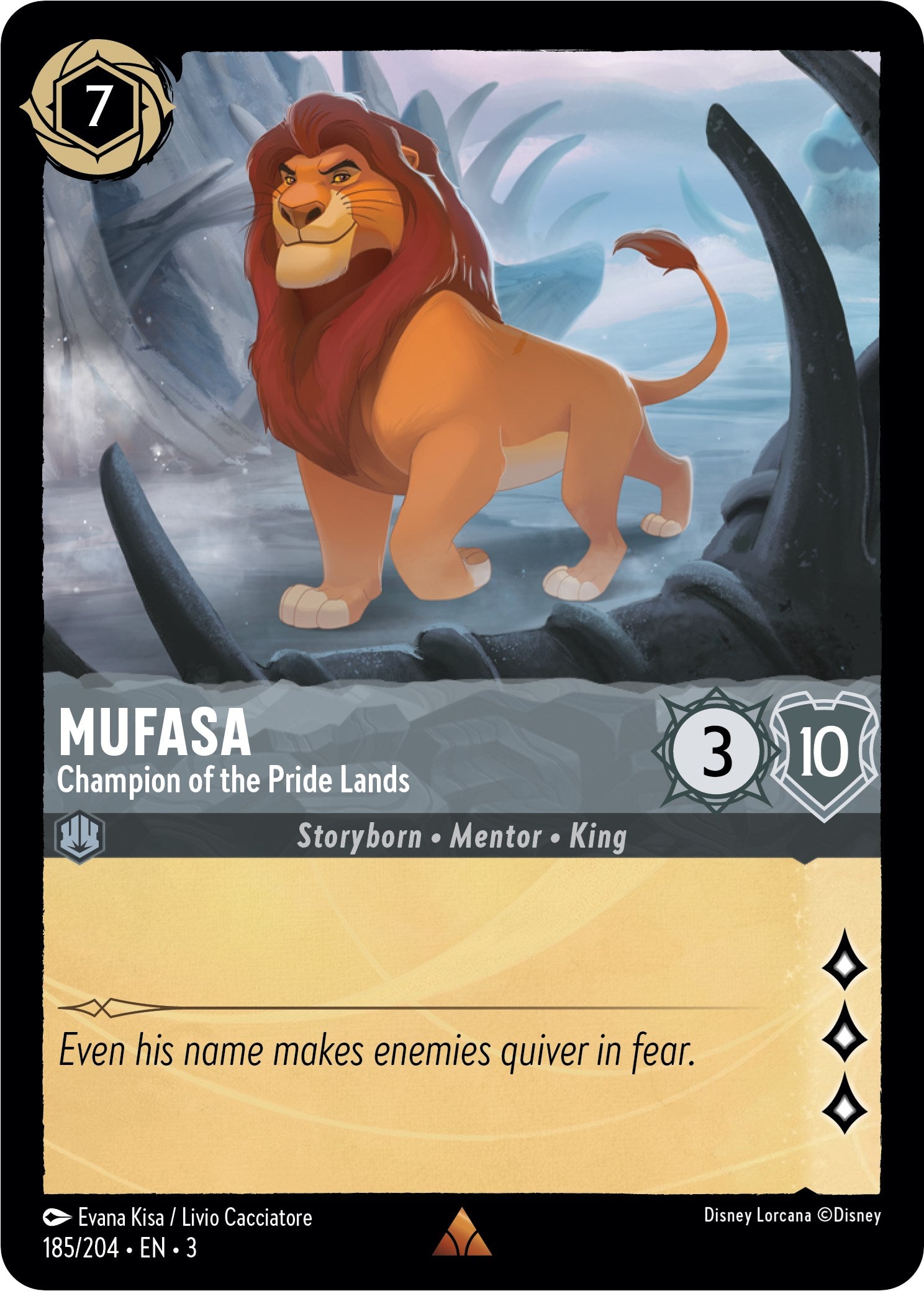 Mufasa - Champion of the Pride Lands (185/204) [Into the Inklands] | Webway Games