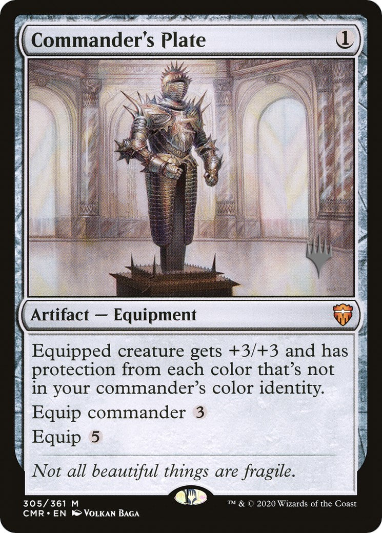 Commander's Plate (Promo Pack) [Murders at Karlov Manor Promos] | Webway Games