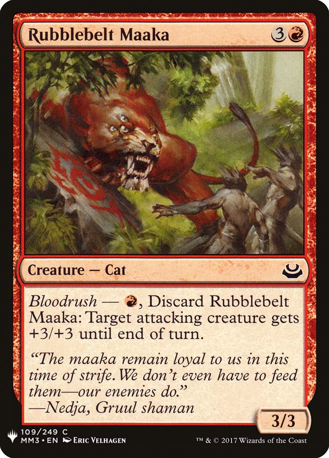Rubblebelt Maaka [Mystery Booster] | Webway Games