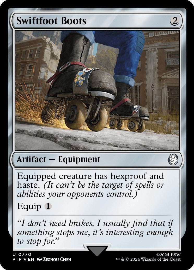 Swiftfoot Boots (Surge Foil) [Fallout] | Webway Games
