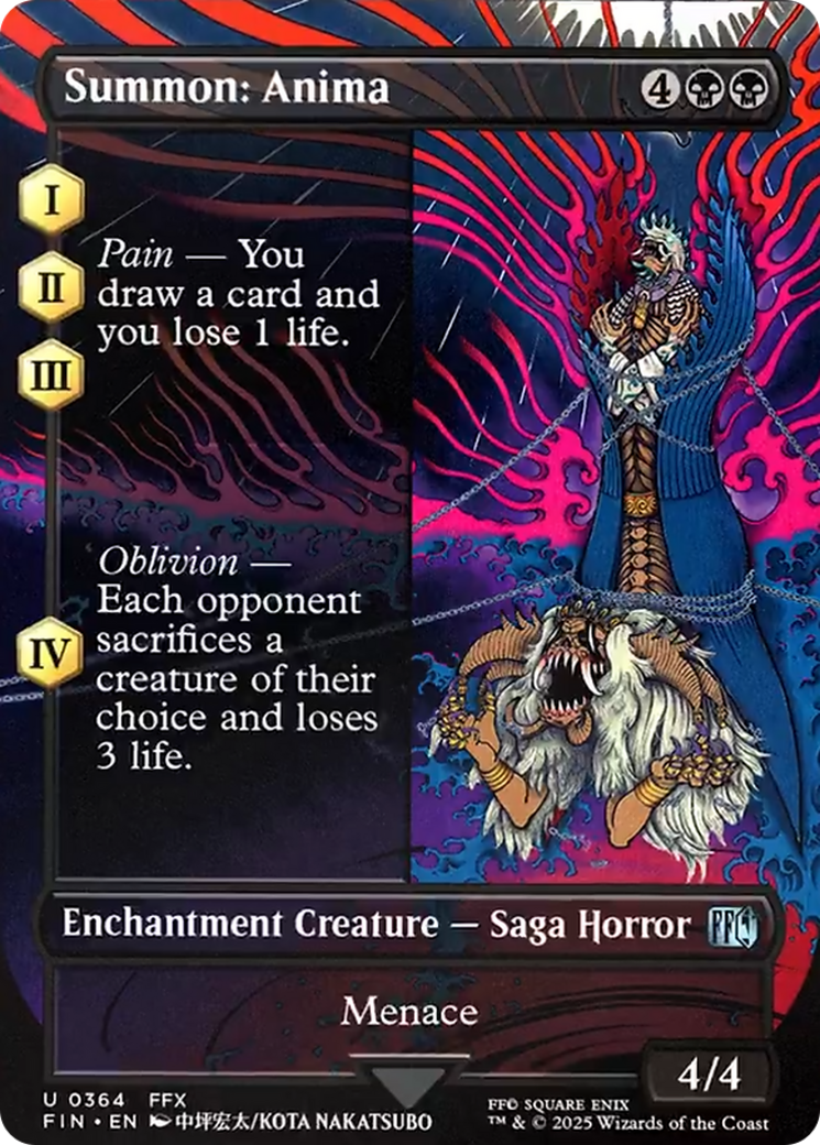 Summon: Anima (Borderless) [FINAL FANTASY] | Webway Games