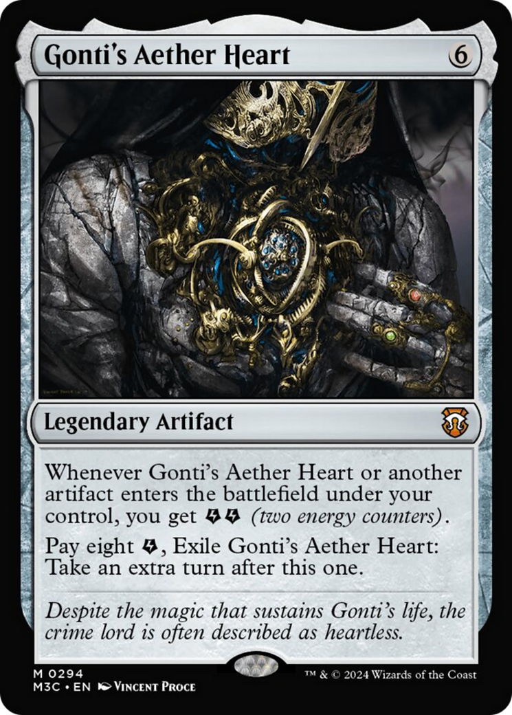 Gonti's Aether Heart [Modern Horizons 3 Commander] | Webway Games