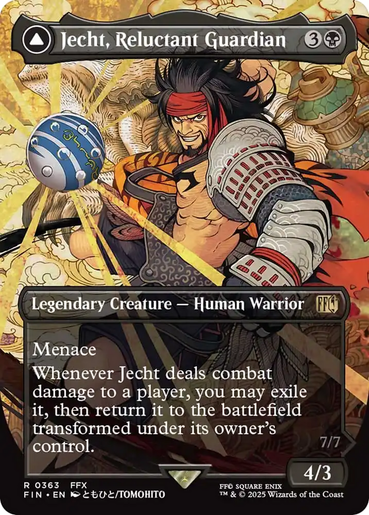 Jecht, Reluctant Guardian // Braska's Final Aeon (Borderless) [FINAL FANTASY] | Webway Games