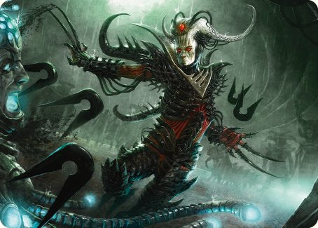 Vraan, Executioner Thane Art Card [Phyrexia: All Will Be One Art Series] | Webway Games