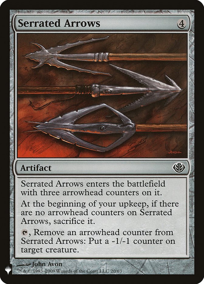 Serrated Arrows [Mystery Booster] | Webway Games