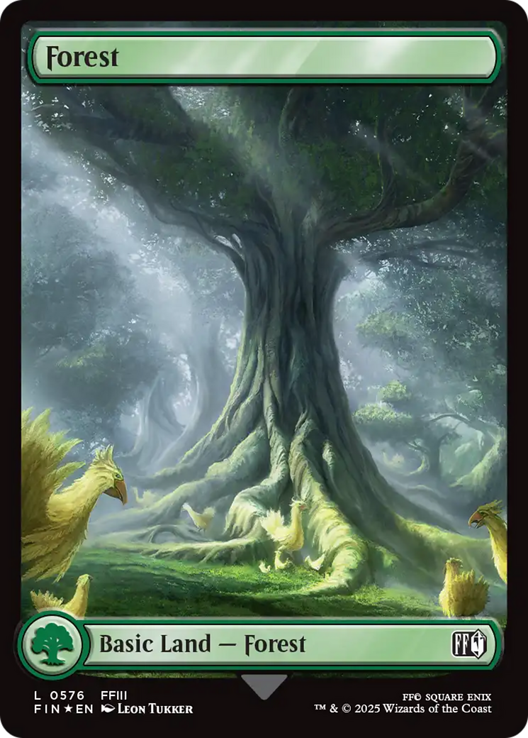 Forest (0576) (Surge Foil) [FINAL FANTASY] | Webway Games