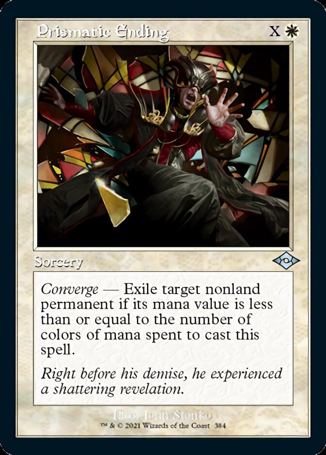 Prismatic Ending (Retro Foil Etched) [Modern Horizons 2] | Webway Games