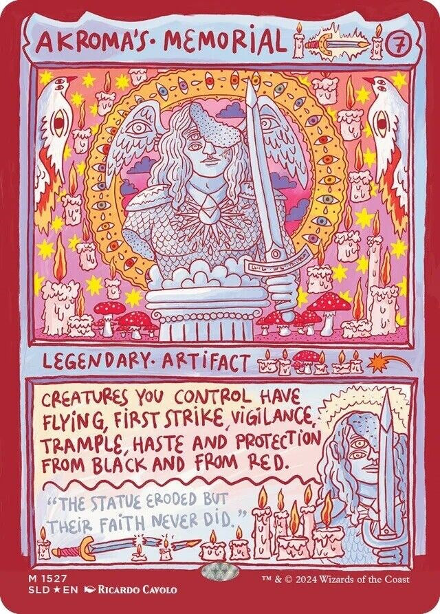 Akroma's Memorial (Rainbow Foil) [Secret Lair Drop Series] | Webway Games
