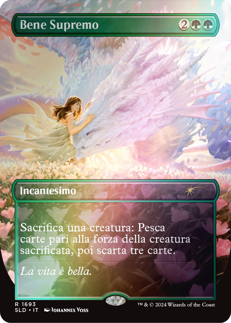 Greater Good (Italian) - "Bene Supremo" (Rainbow Foil) [Secret Lair Drop Series] | Webway Games
