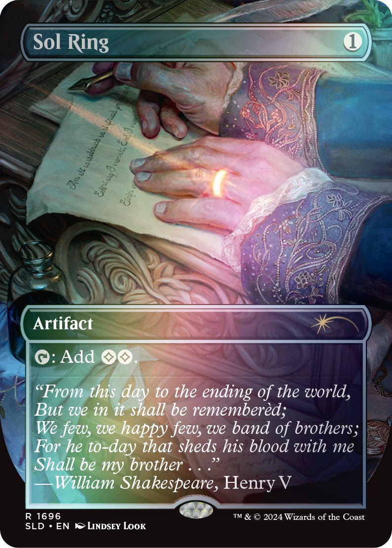 Sol Ring (1696) (Rainbow Foil) [Secret Lair: Sheldon's Spellbook] | Webway Games