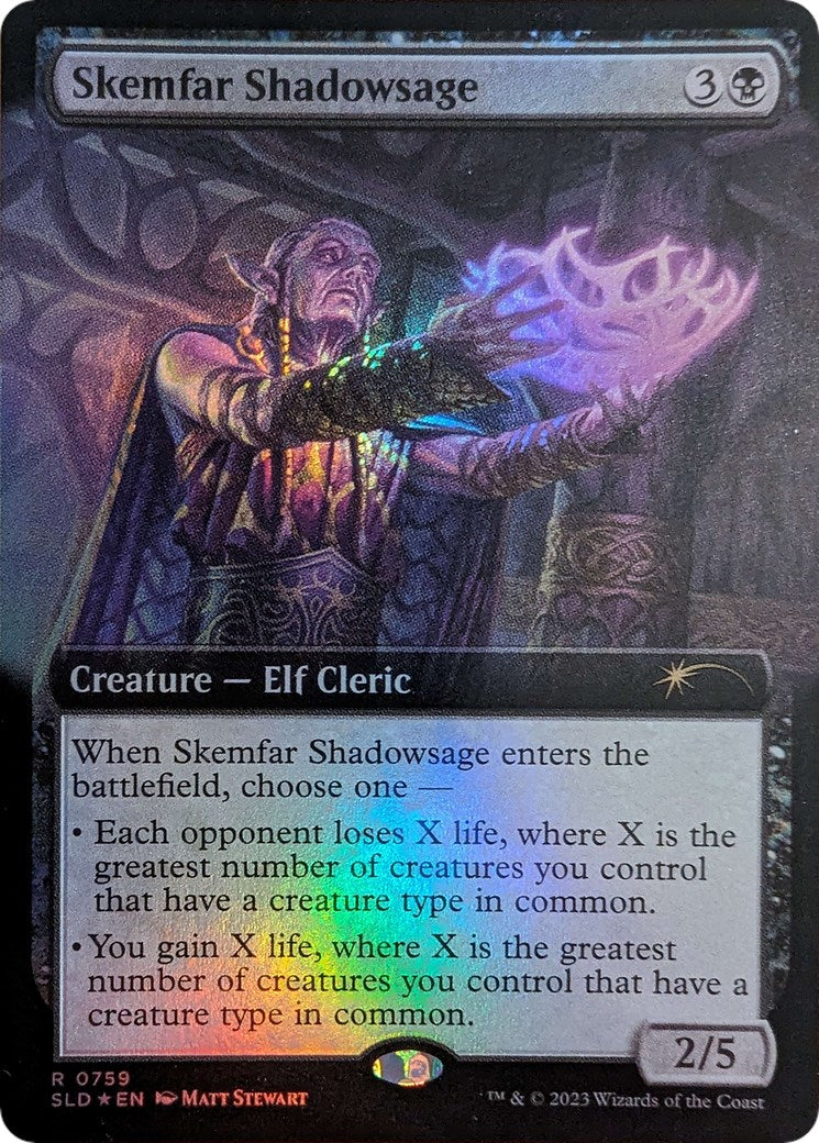 Skemfar Shadowsage (Extended Art) [Secret Lair Drop Series] | Webway Games