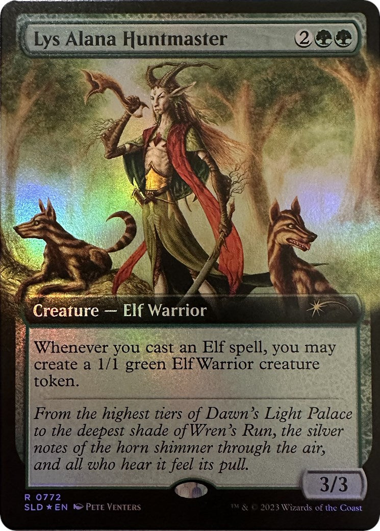 Lys Alana Huntmaster (Extended Art) [Secret Lair Drop Series] | Webway Games