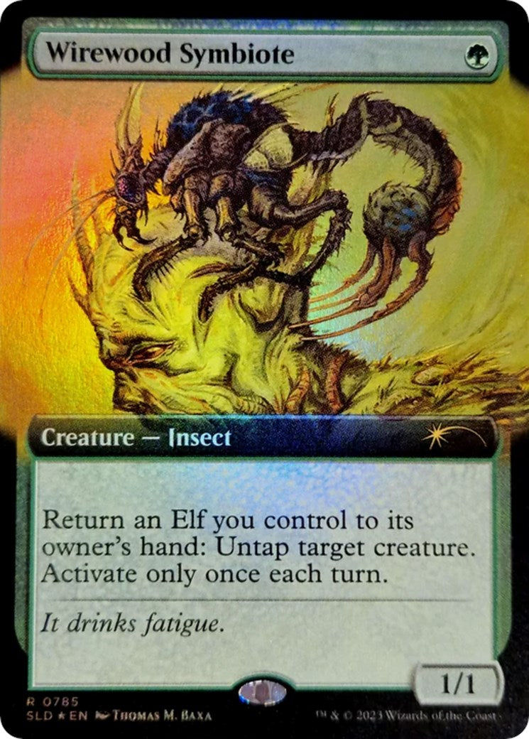 Wirewood Symbiote (Extended Art) [Secret Lair Drop Series] | Webway Games