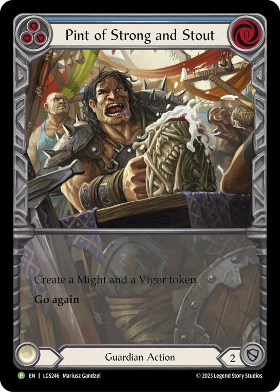Pint of Strong and Stout [LGS246] (Promo)  Rainbow Foil | Webway Games