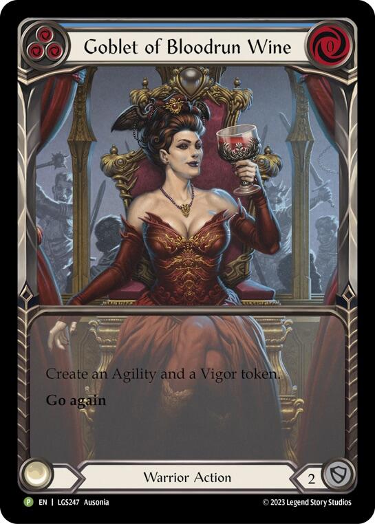 Goblet of Bloodrun Wine [LGS247] (Promo)  Rainbow Foil | Webway Games