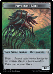 Phyrexian Mite (012) // Phyrexian Beast Double-Sided Token [Phyrexia: All Will Be One Tokens] | Webway Games