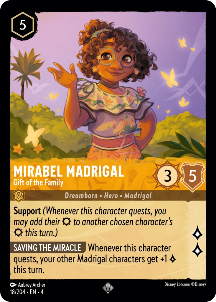 Mirabel Madrigal - Gift of the Family (18/204) [Ursula's Return] | Webway Games
