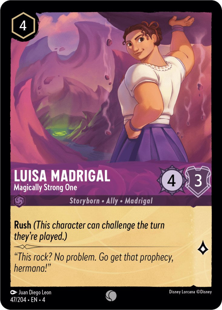 Luisa Madrigal - Magically Strong One (47/204) [Ursula's Return] | Webway Games