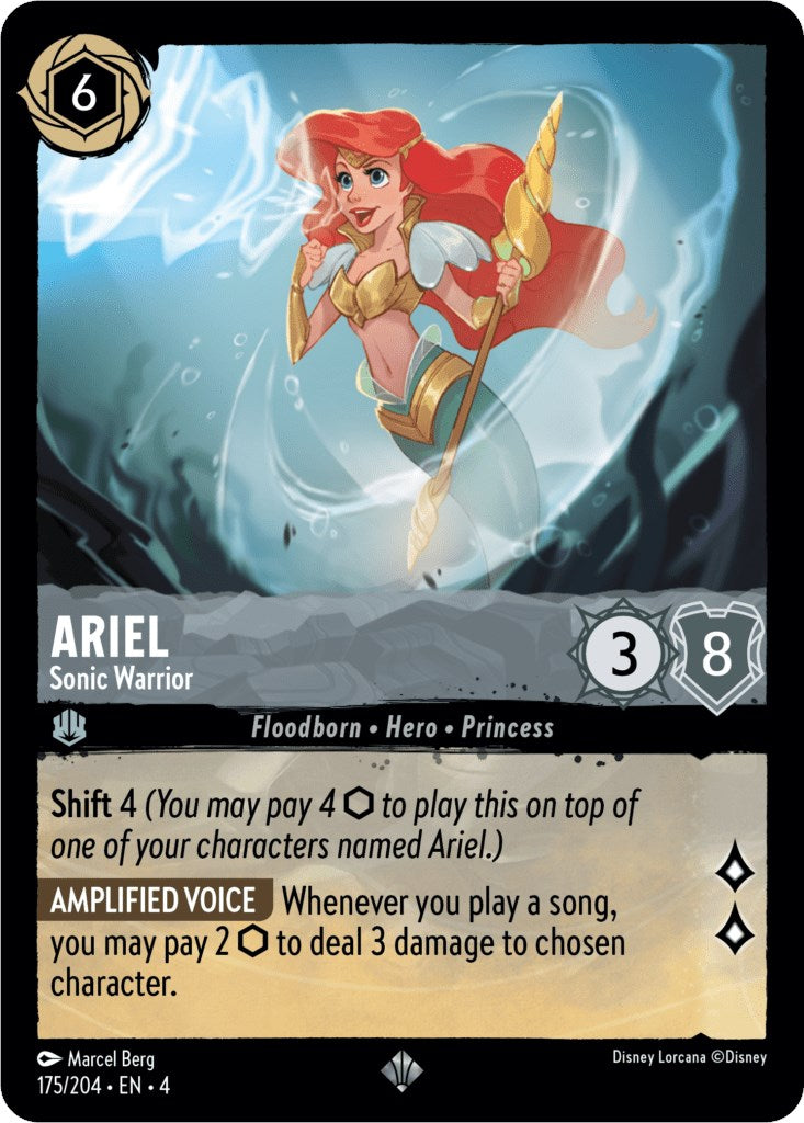 Ariel - Sonic Warrior (175/204) [Ursula's Return] | Webway Games
