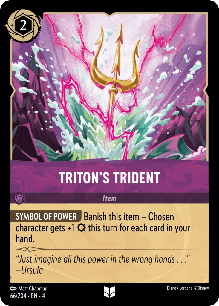 Triton's Trident (66/204) [Ursula's Return] | Webway Games