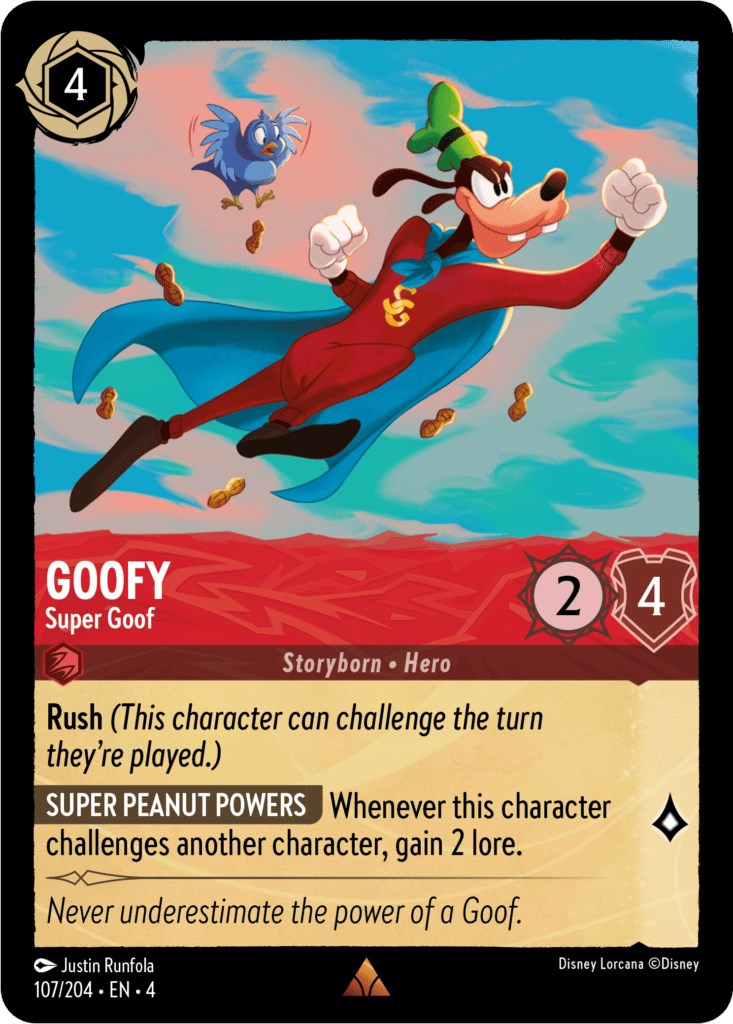 Goofy - Super Goof (107/204) [Ursula's Return] | Webway Games