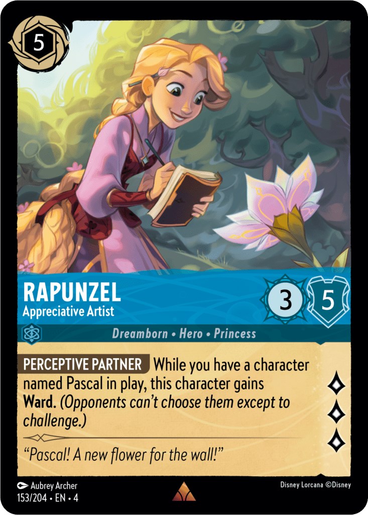 Rapunzel - Appreciative Artist (153/204) [Ursula's Return] | Webway Games