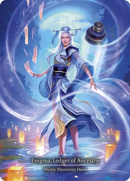 Enigma, Ledger of Ancestry (Marvel) [MST025] (Part the Mistveil)  Cold Foil | Webway Games