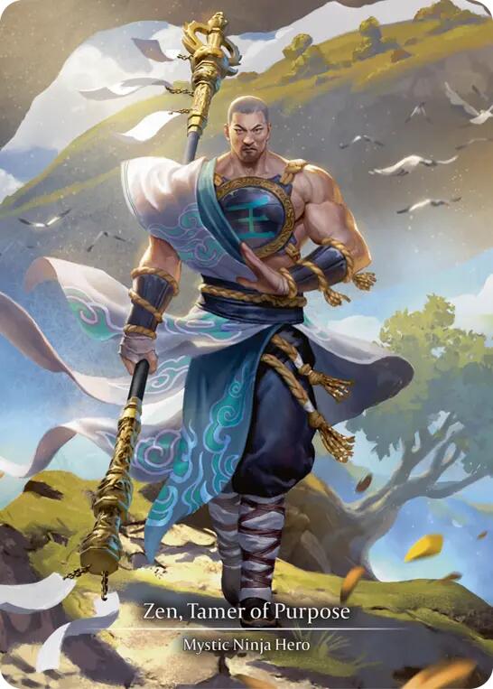 Zen, Tamer of Purpose (Marvel) [MST046] (Part the Mistveil)  Cold Foil | Webway Games