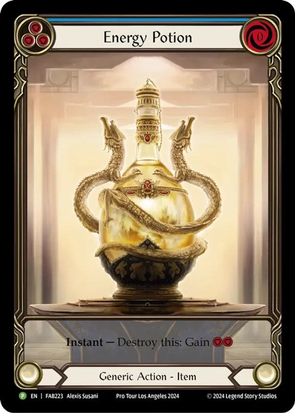 Energy Potion [FAB223] (Promo)  Cold Foil | Webway Games