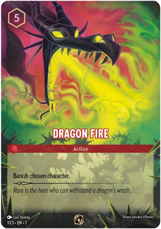 Dragon Fire (1) [Promo Cards] | Webway Games