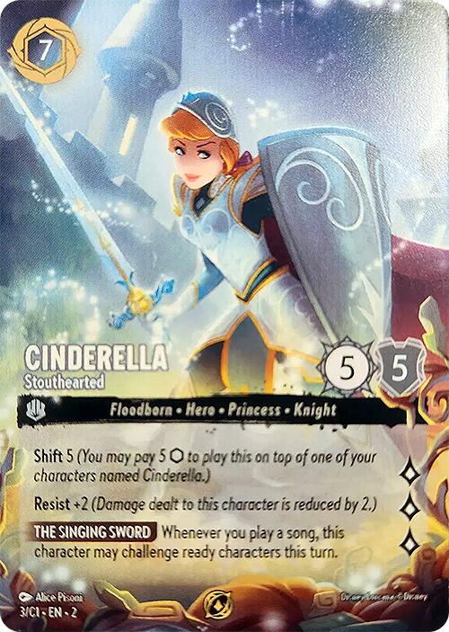Cinderella - Stouthearted (3) [Promo Cards] | Webway Games