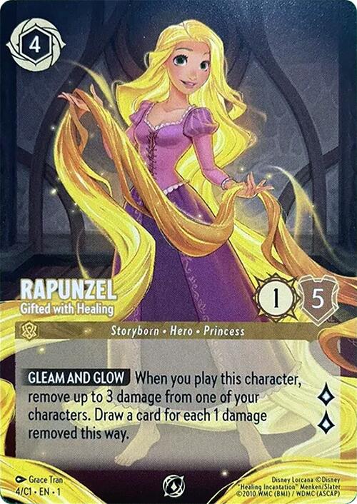 Rapunzel - Gifted with Healing (4) [Promo Cards] | Webway Games