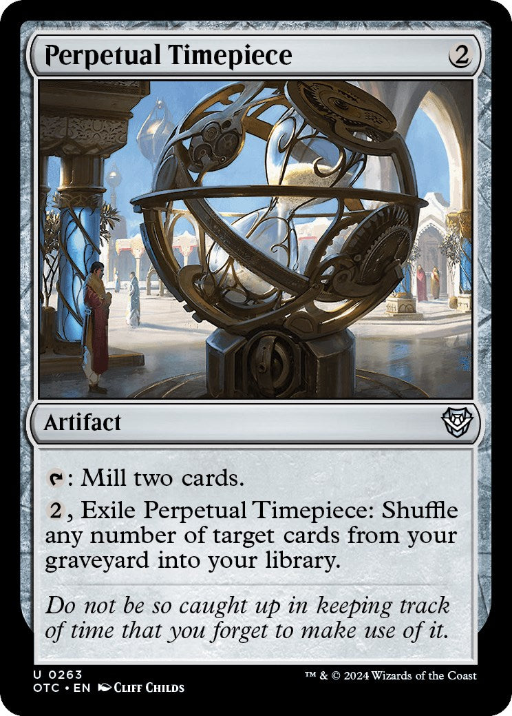 Perpetual Timepiece [Outlaws of Thunder Junction Commander] | Webway Games