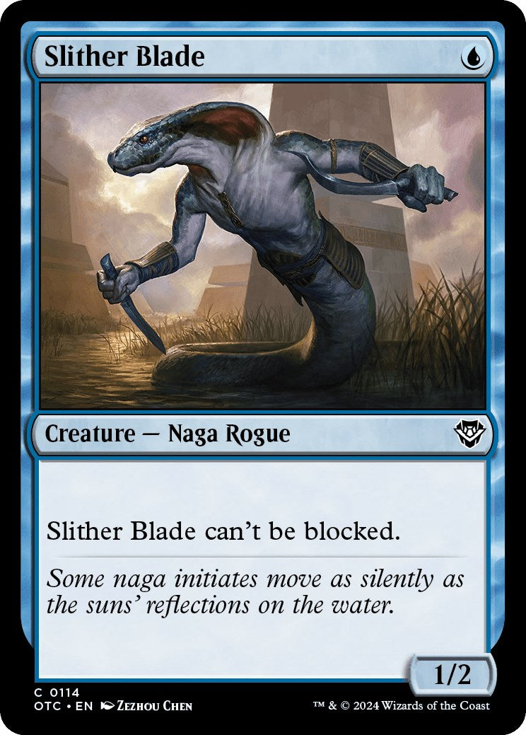 Slither Blade [Outlaws of Thunder Junction Commander] | Webway Games