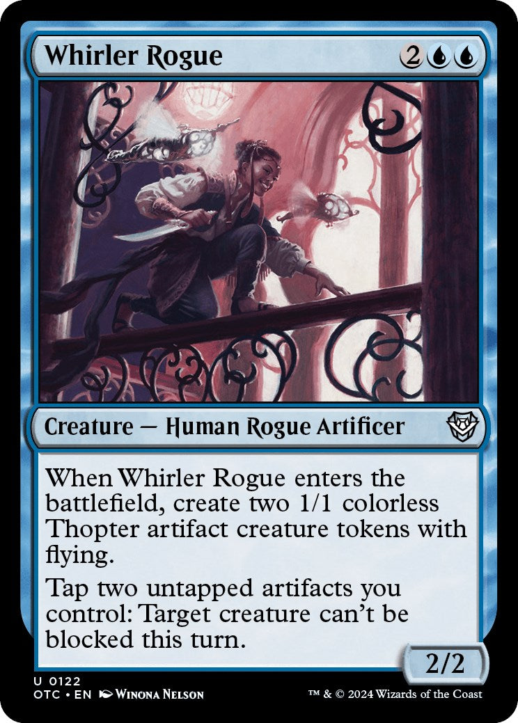 Whirler Rogue [Outlaws of Thunder Junction Commander] | Webway Games
