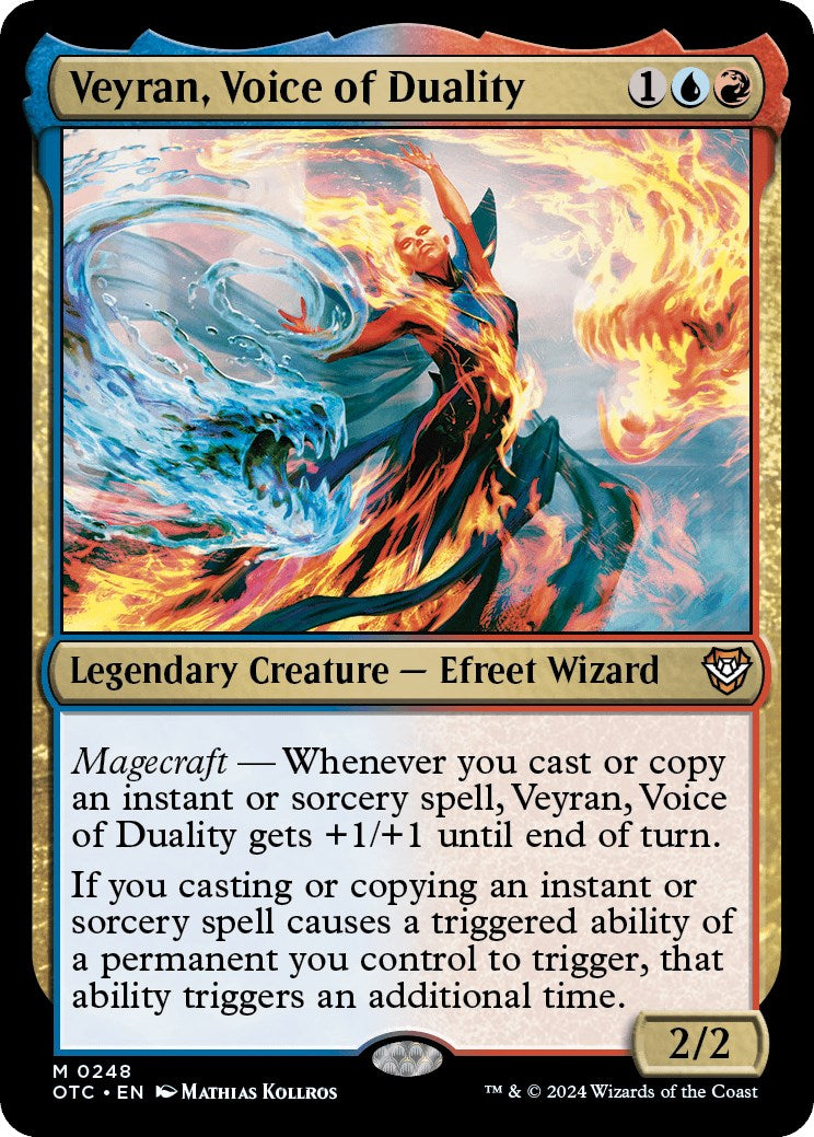 Veyran, Voice of Duality [Outlaws of Thunder Junction Commander] | Webway Games