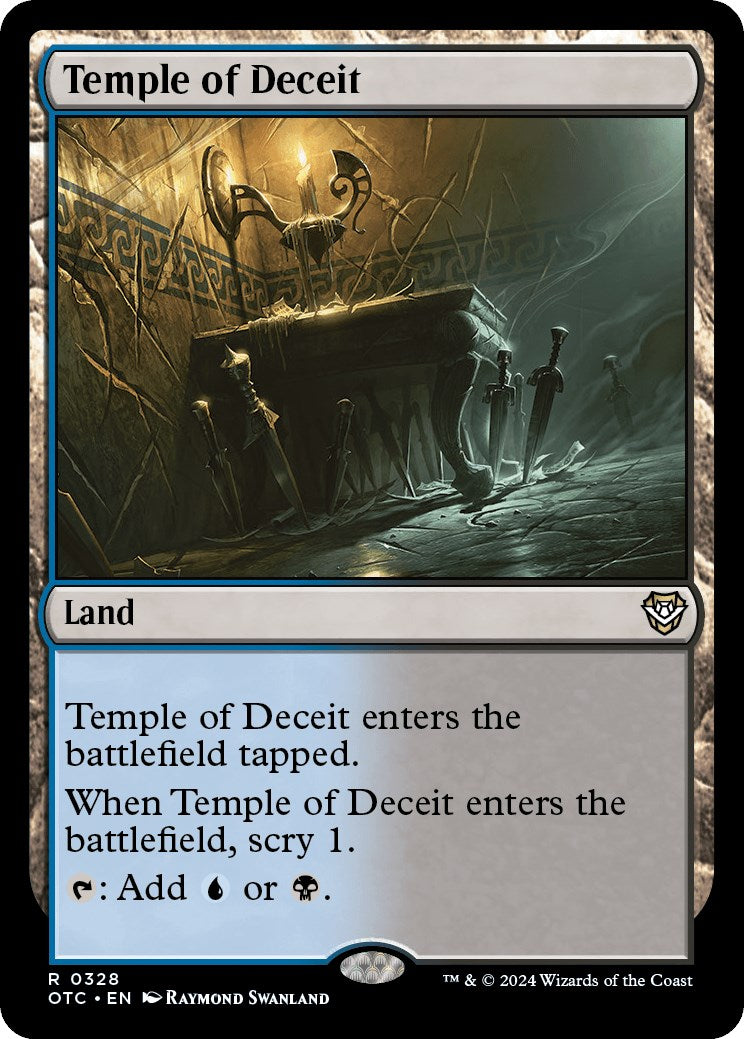 Temple of Deceit [Outlaws of Thunder Junction Commander] | Webway Games