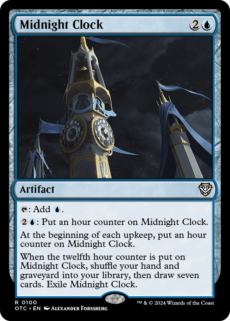 Midnight Clock [Outlaws of Thunder Junction Commander] | Webway Games