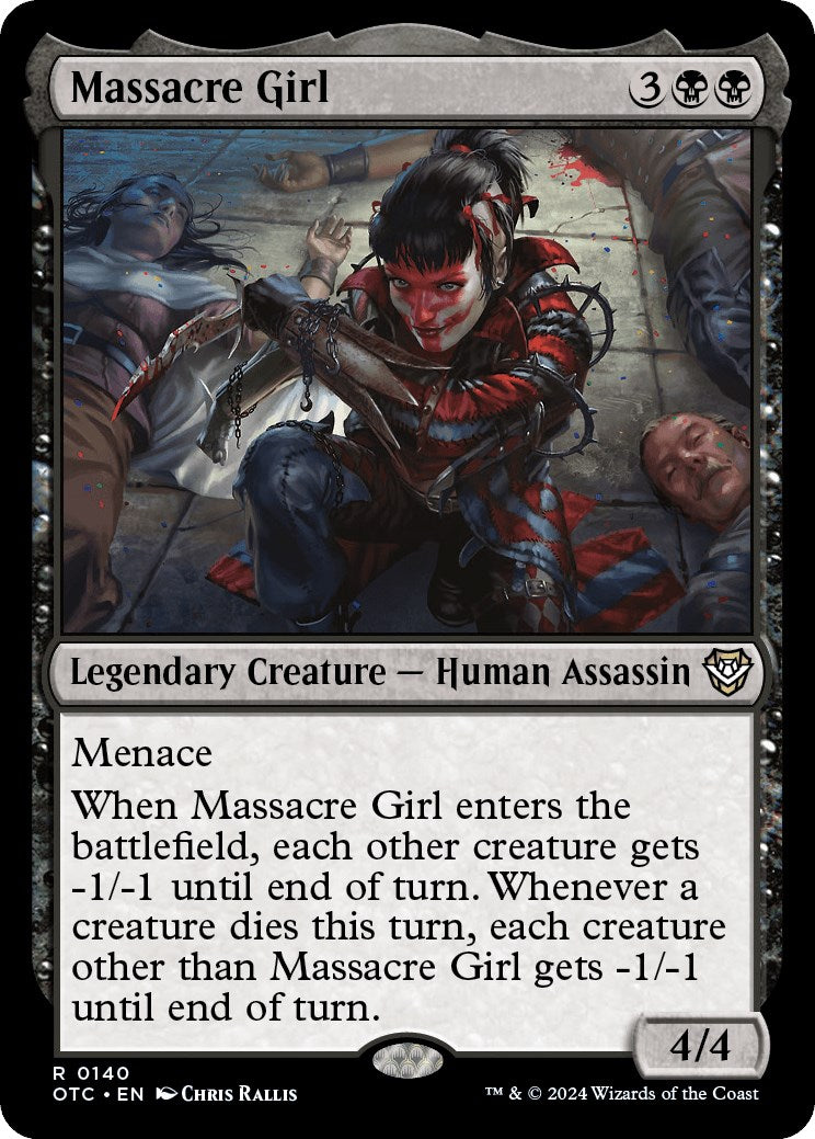 Massacre Girl [Outlaws of Thunder Junction Commander] | Webway Games
