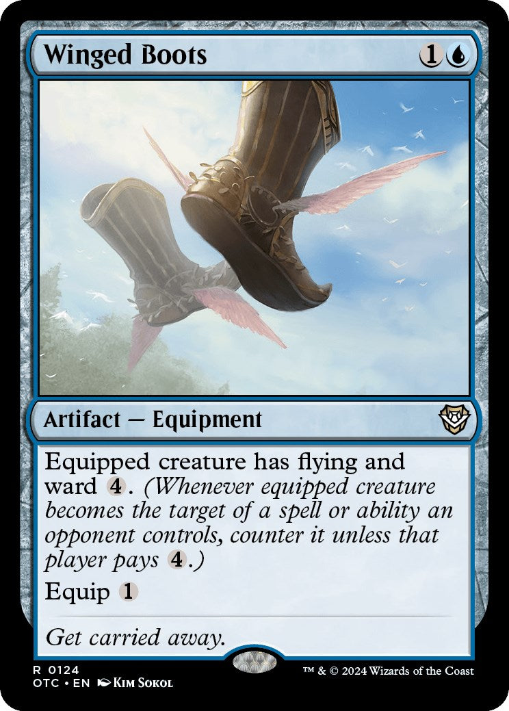 Winged Boots [Outlaws of Thunder Junction Commander] | Webway Games
