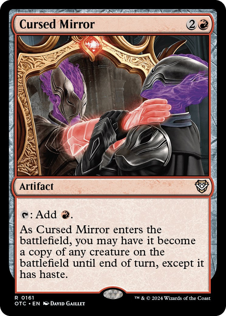 Cursed Mirror [Outlaws of Thunder Junction Commander] | Webway Games