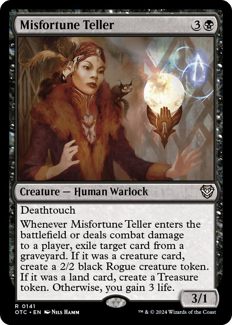 Misfortune Teller [Outlaws of Thunder Junction Commander] | Webway Games