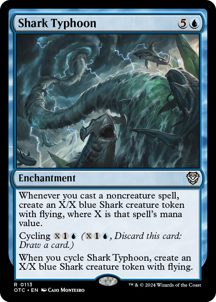 Shark Typhoon [Outlaws of Thunder Junction Commander] | Webway Games