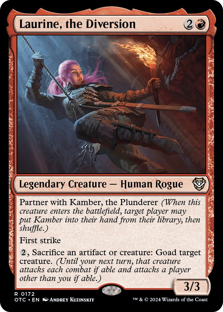 Laurine, the Diversion [Outlaws of Thunder Junction Commander] | Webway Games